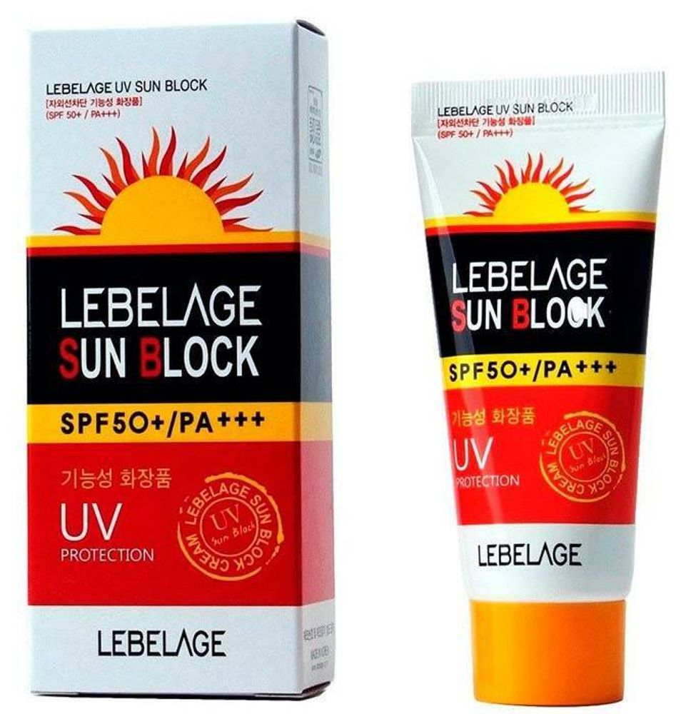Крем солнцезащитный LEBELAGE UV Sun Block SPF50+ PA+++ 70 мл