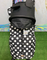 Коляска прогулочная Babalo 2022 Classic Микки маус текстиль на белой раме с сумкой