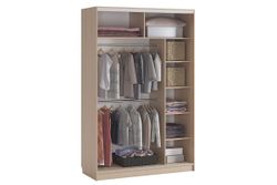 Шкаф-купе "Гранд-1 600 Амели" (дуб млечный)