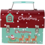 Банка жестяная «Зимние забавы» 17*8,5*13см