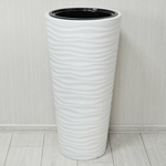 Кашпо Оазис 63л со вставкой 13л, белый