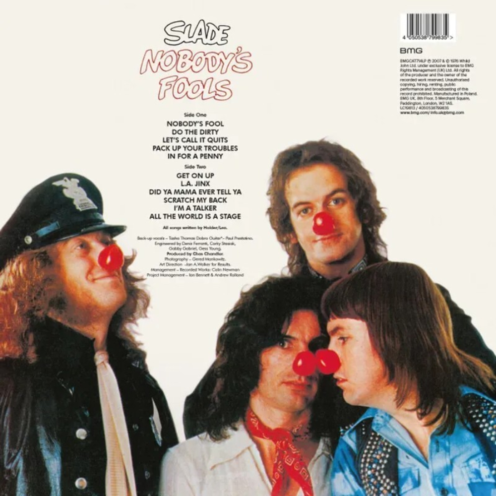 Slade / Nobody's Fools (Coloured Vinyl)(LP)