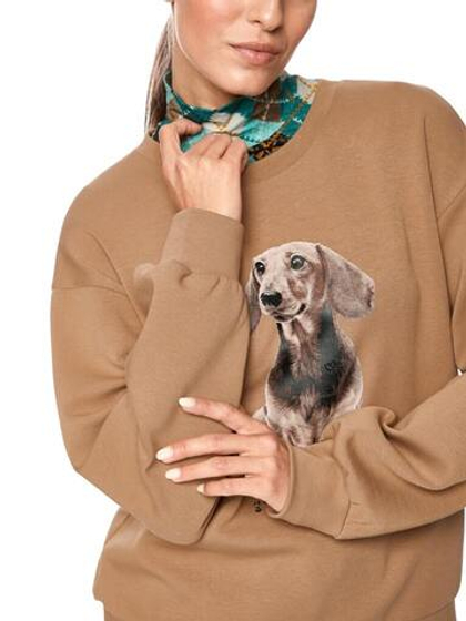 Marc Cain Свитшот с принтом