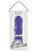 Фиолетовый вибромассажер FUNKY VIBELICIOUS - 11 см.