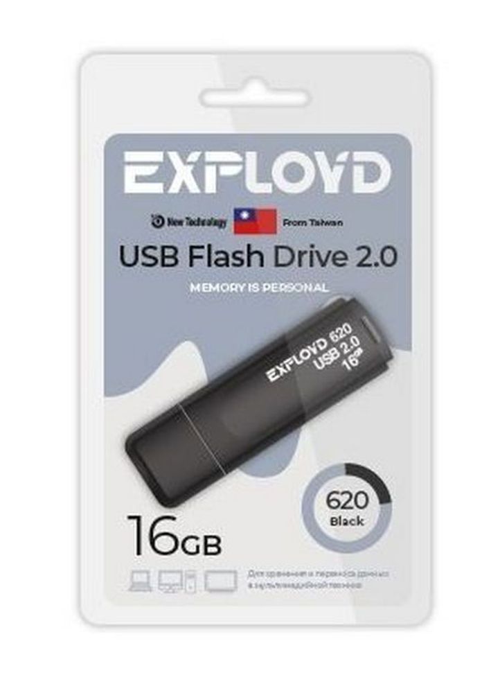 USB 16 GB Exployd 620-черный