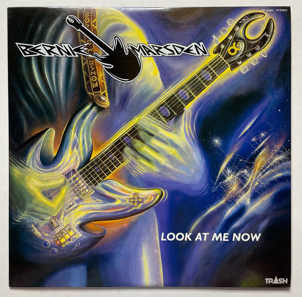 Винтажная виниловая пластинка LP Bernie Marsden Look At Me Now (Japan 1981) (No Obi)
