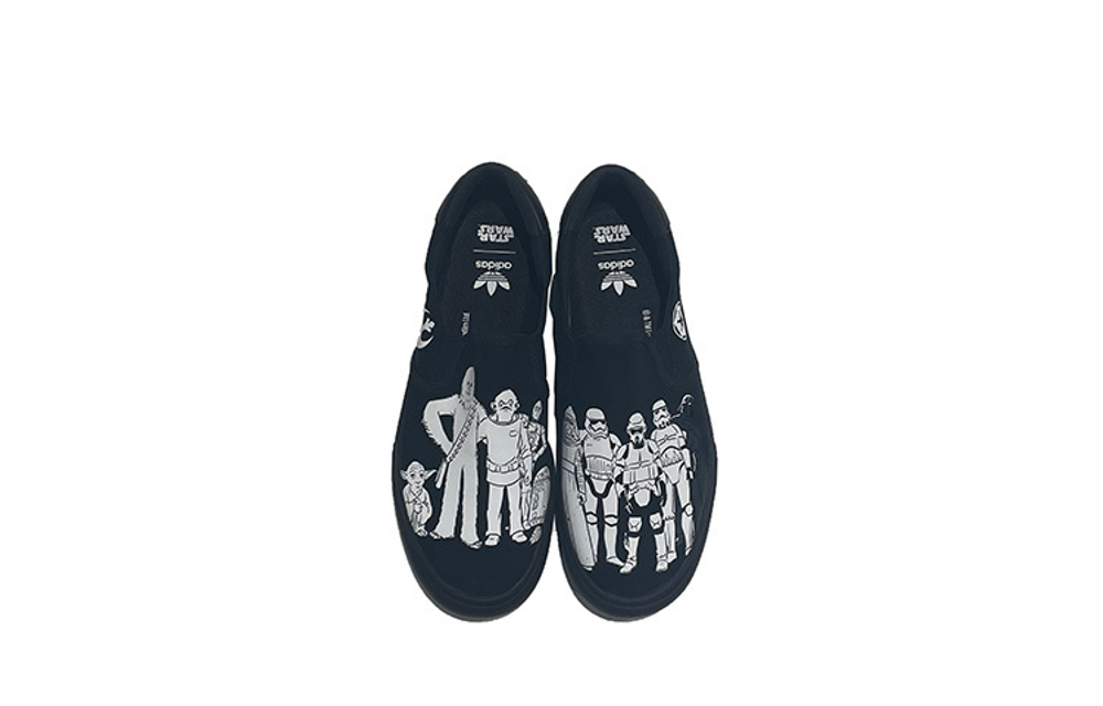 Кроссовки Star Wars X Adidas Court Rallye Slip