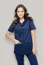 Блуза медицинская женская | Бл-353 к клеон стрейч