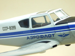 Модель самолета Як-18т (М1:30, Аэрофлот СССР-81399) с проработкой кабины