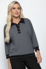 Блуза Ритм (серая) Б11274 LT Collection