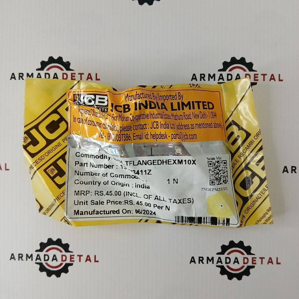 Болт М10x45 | 1317/3411Z | JCB