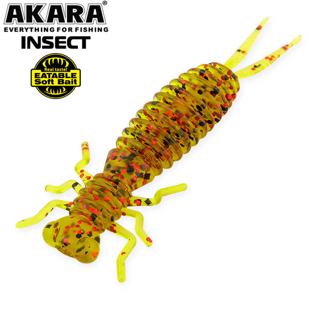 Твистер Akara Eatable Insect 50 K002 (5 шт.)