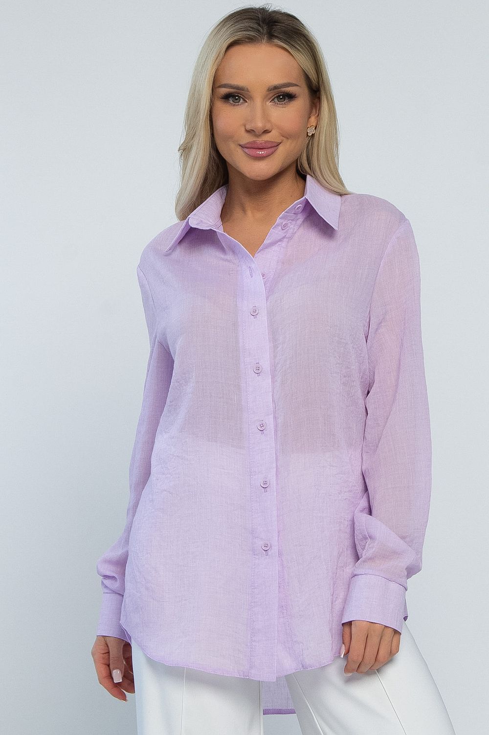 Рубашка Воздушное настроение (лаванда) Б13486-7М LT Collection