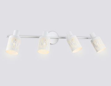 Накладной спот с выключателем в стиле лофт 4*Е14 TR8666 белый Loft Traditional Ambrella