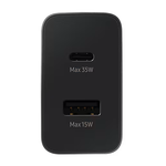 Сетевое зарядное устройство Samsung Duo мощностью 35 Вт (USB-C, USB-A) (EP-TA220)