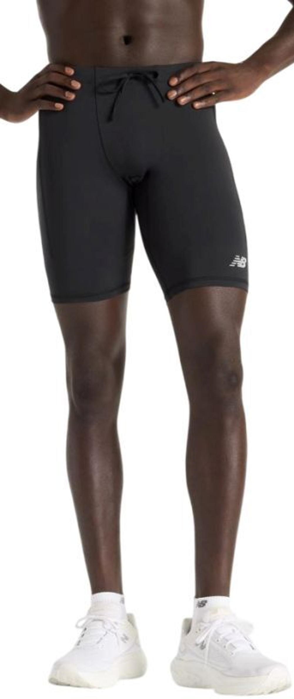 Мужские теннисные шорты New Balance Sleek Pocket Tight 9in - черный
