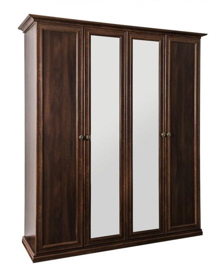 Шкаф  АФИНА 4-х ств. караваджо с зеркалами