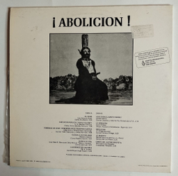 Винтажная виниловая пластинка LP Abolicion Canciones Y Textos Contra La Pena (Spain 1978)