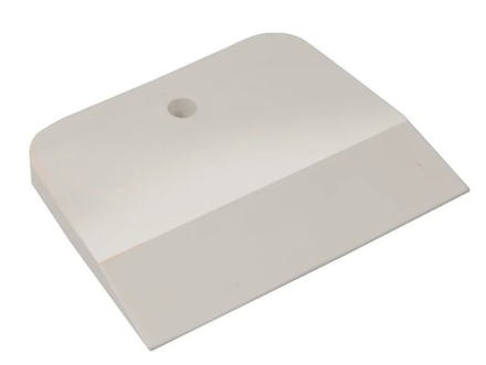 06887 Шпатель резиновый белый 150мм