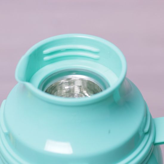 Термос 1000 мл пластиковый со стеклянной колбой (2 чашки) Kamille