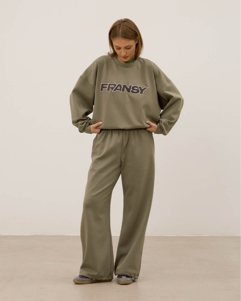 Брюки-трансформеры, фисташка