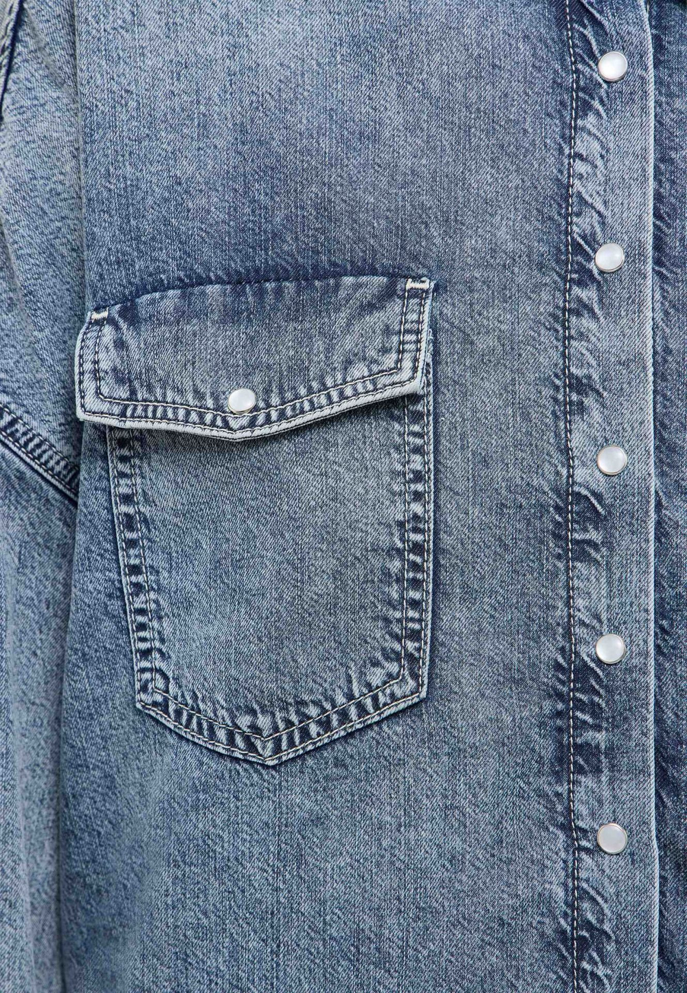 Рубашка женская MUSTANG Style Ruby Pockets