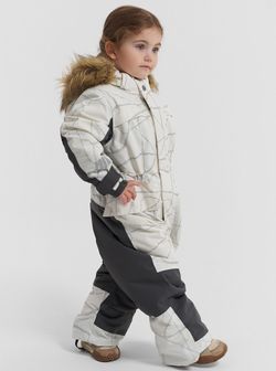 Комбинезон детский SANDAL PR NORPPA светящаяся вьюга на белом