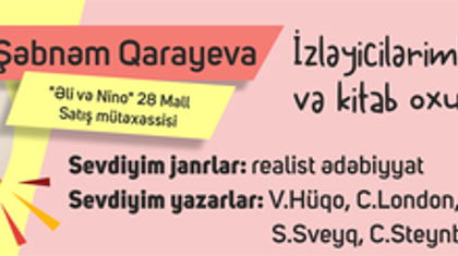 Şəbnəmin sevimli kitabları