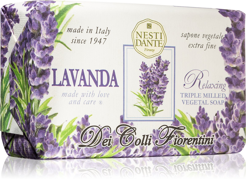 Nesti Dante Dei Colli Fiorentini Lavender Relaxing - натуральное мыло /   250  g  / GTIN 837524000168