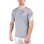 ОДЕЖДА ДЛЯ ТЕННИСА Мужская, Футболка HEAD PLAY TECH T SHIRT MEN .