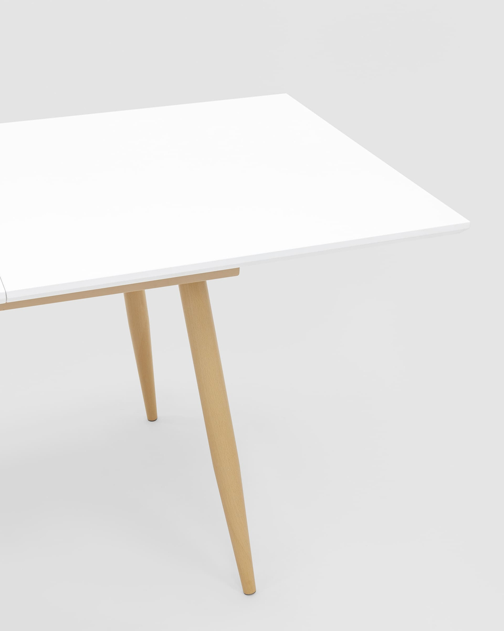 Стол обеденный Стокгольм раскладной 160-220*90 белый