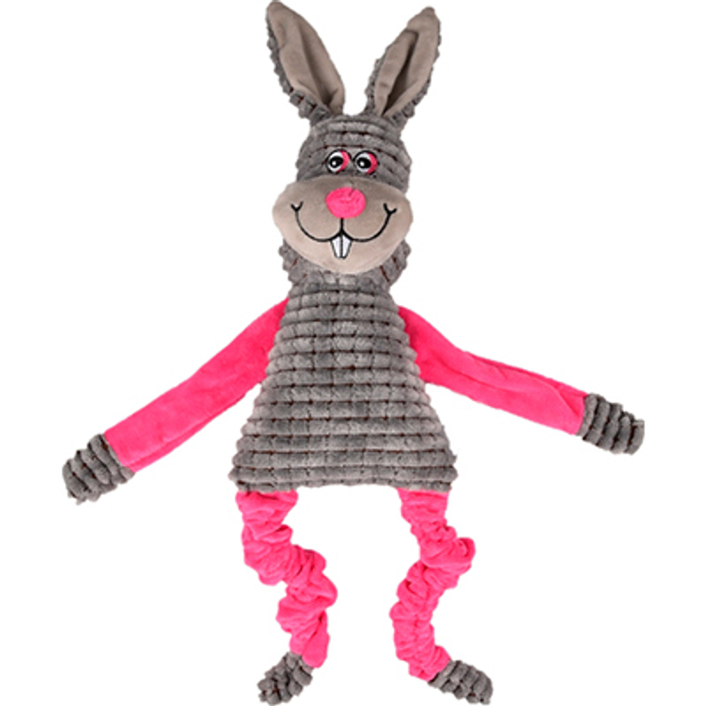 Flamingo Игрушка SONAY "Кролик", 38см, с пищалкой и хрустом