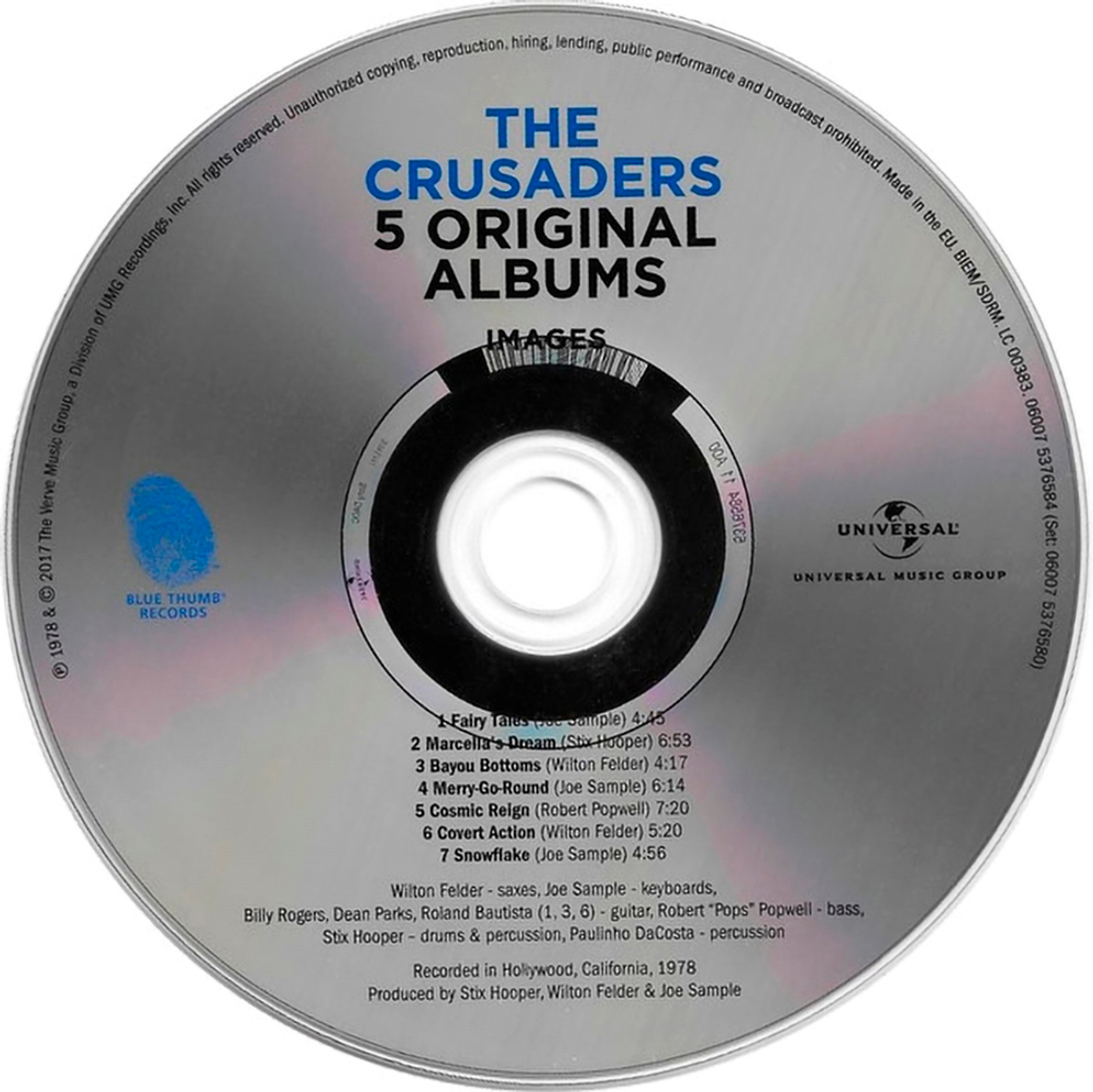 The Crusaders / 5 Original Albums (5CD)