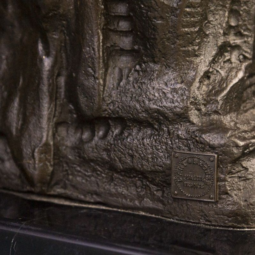 Кабинетная скульптура в стиле Ар-Деко «Медведь»