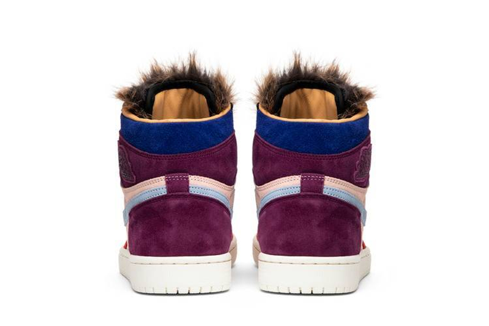Кроссовки Jordan Air Jordan 1 Court Lux High Og "Aleali May" (Женская размерная сетка)