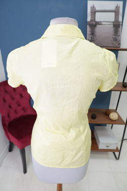 Блуза 3 Suisses светло-желтая, 44 размер