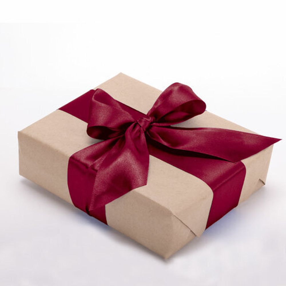 Лента атласная ширина 50 мм, длина 23 м, бордовая, BRAUBERG, 591527