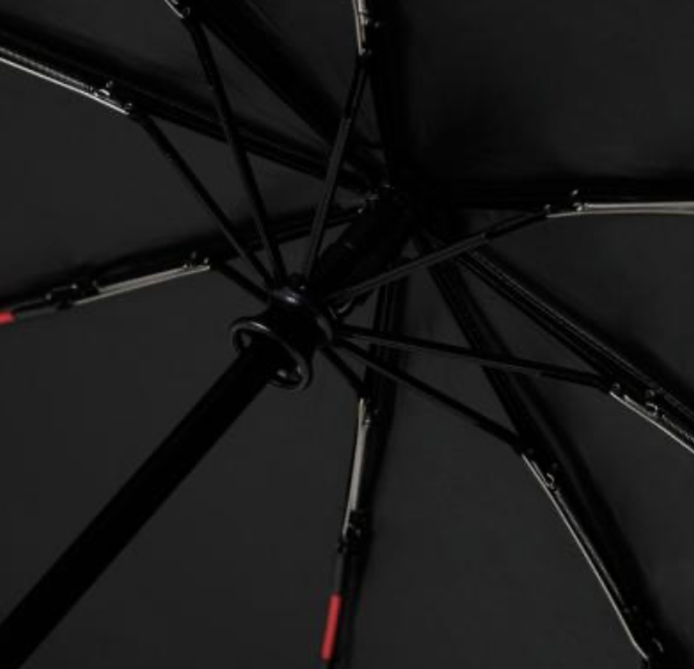 Зонт автоматический Konggu LED, черный