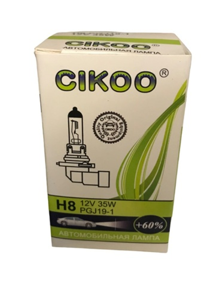 Автомобильная галогеновая лампа CIKOO Н8 12V 35W