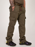 Мужские хлопковые плотные брюки с ремнем Armed Forces 168