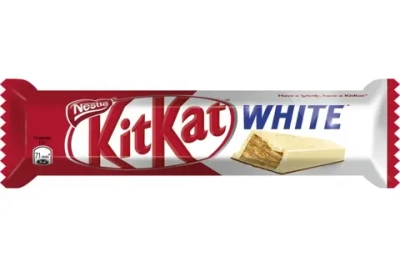 Шоколадный батончик KitKat White в белом шоколаде, 40 г