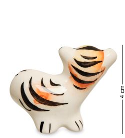 ГЛ- 780 Фигурка «Тигренок Юрий» цв. (Гжельский фарфор)