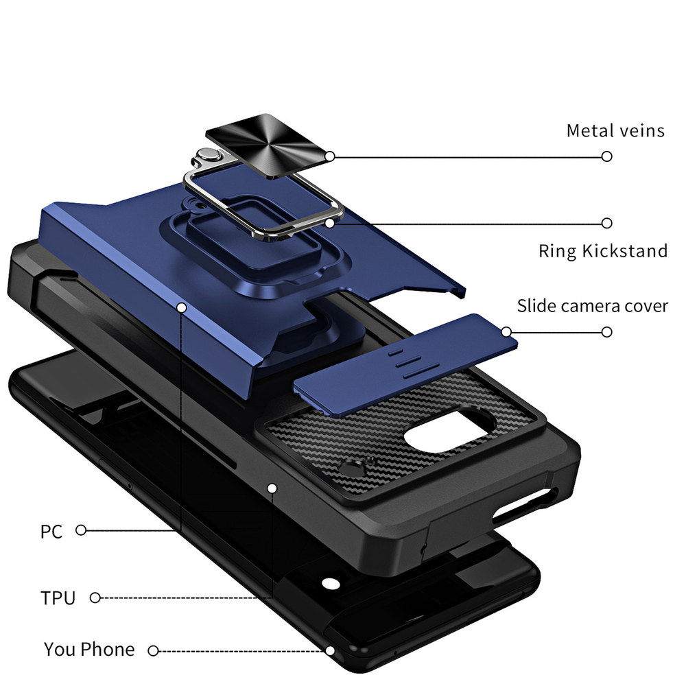 Противоударный чехол Сard Reader Case для Google Pixel 7