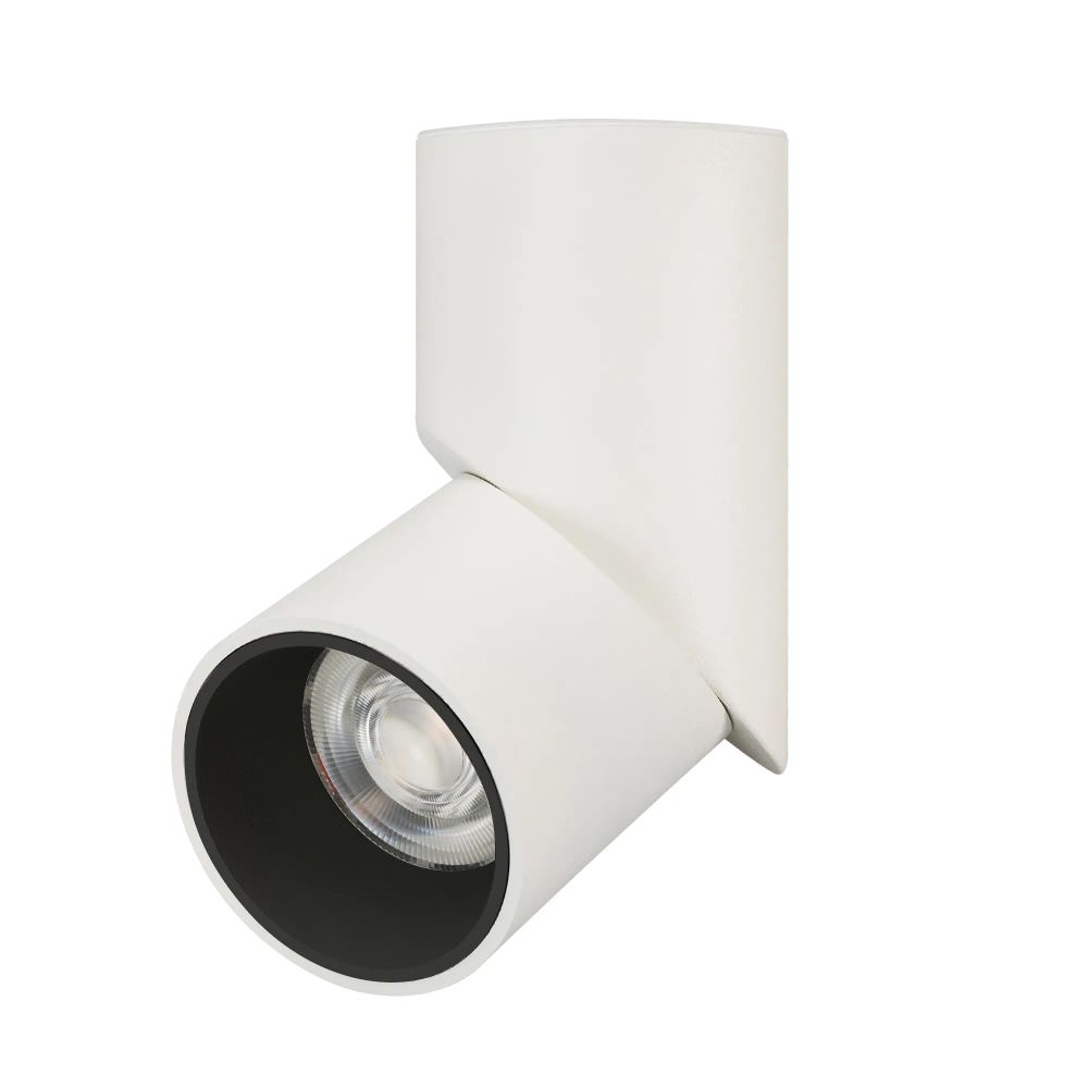 Светильник SP-TWIST-SURFACE-R70-12W Warm3000 (WH-BK, 30 deg) (Arlight, IP40 Металл, 3 года) 024992(1)