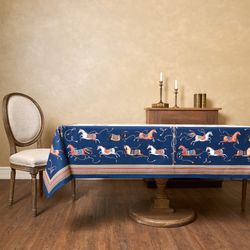 СКАТЕРТЬ "PASSAGE" 110Х140СМ ,БЕЛЫЙ,100% ХЛОПОК С ПРОПИТКОЙ,ТВИЛ