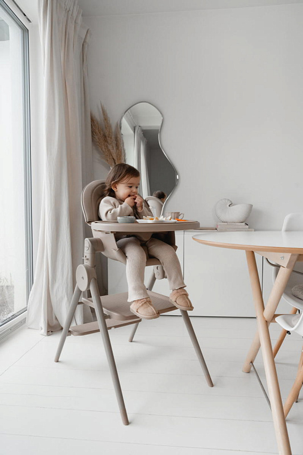 Стул-трансформер для кормления Anex Ozy fluff