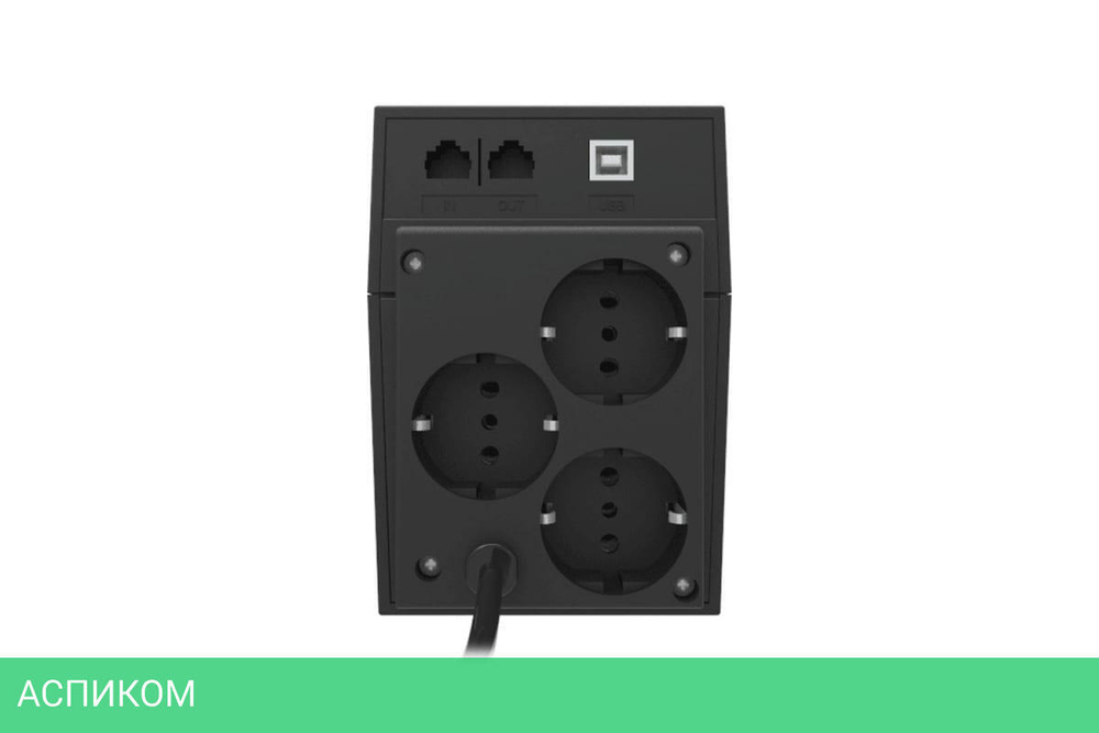 Источник бесперебойного питания Powercom RPT-600AP EURO