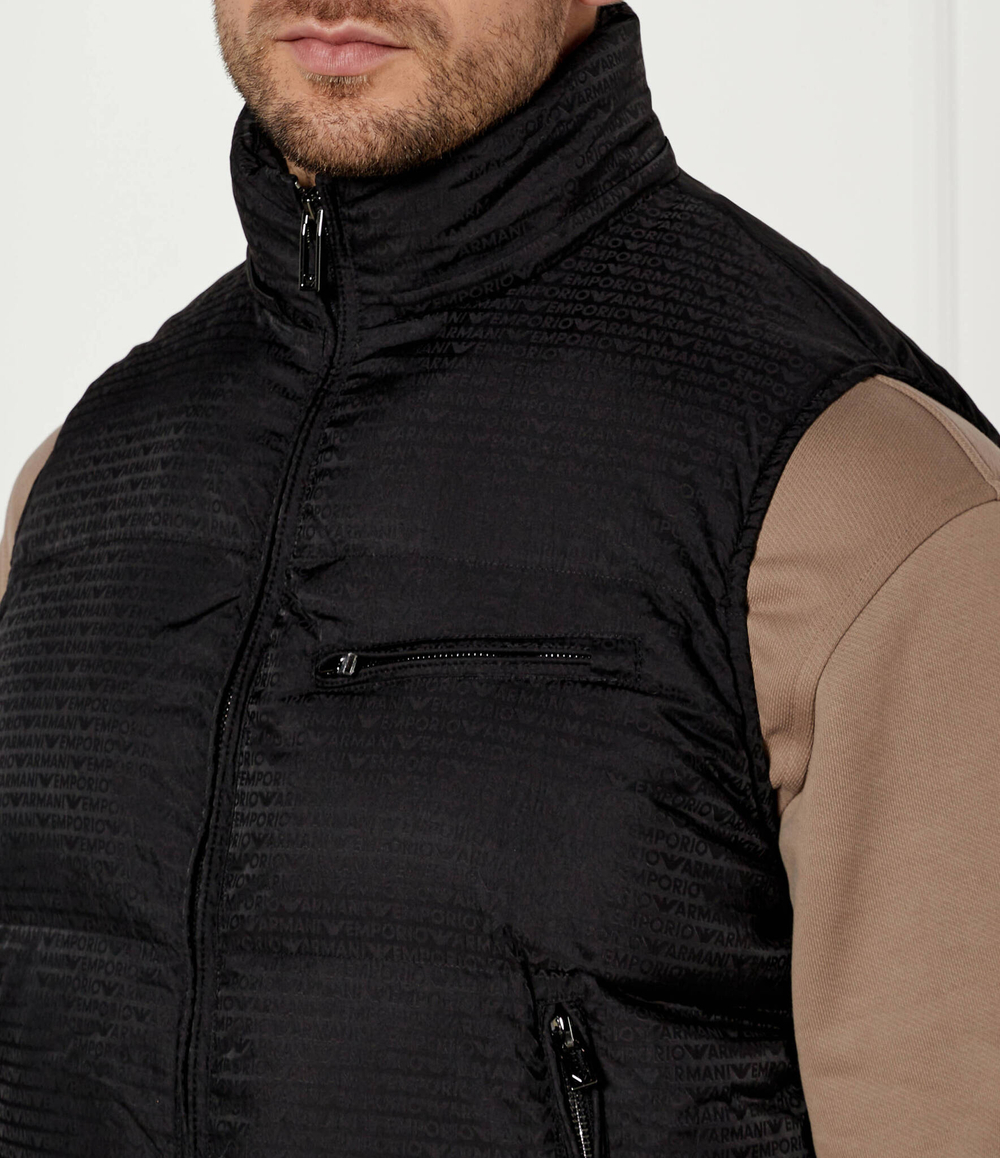 Пуховая безрукавка Emporio Armani - черный(6D1B66 1NNXZ)