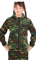 Костюм детский "Зарница" зеленый кмф