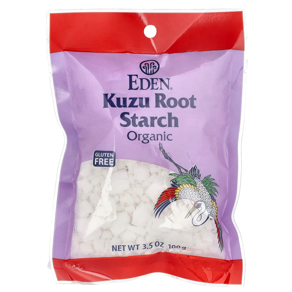 Eden Foods, Органический крахмал из корня кузу, 3,5 унции (100 г)